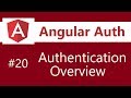 Angular Authentication Tutorial - 20 - Authentication Overview