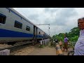 dangerous furious encounter ghatshila beml memu local passing throughout at railgate