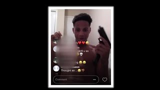 Teen accidentally shoots himself while on Instagram; Mother reacts