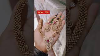 bonala offer sale 💐 changeable stones nack set 1350+shipping 9441222330mp