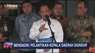 iNews NTT - Mendagri: Jadwal Pelantikan Kepala Daerah Terpilih Non Sengketa Diundur