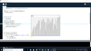 Bubble Sort - Processing