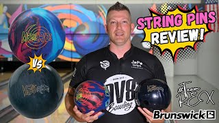 Brunswick Mesmerize vs. Vaporize | String Pin Comparison Review