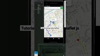 Tutorial moving marker leaflet..