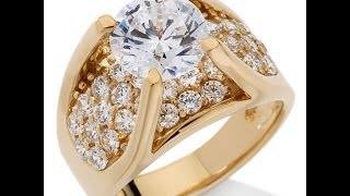 Victoria Wieck 3.08ct Absolute Round Pav Bridge Ring