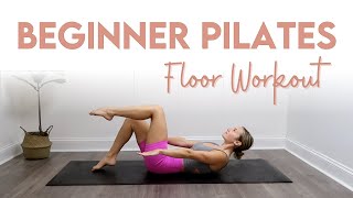 PILATES FOR BEGINNERS - 10 Minute No Equipment Home Workout