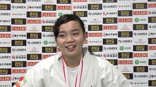 【新極真会】第56回全日本空手道選手権大会　優勝会見　鈴木未紘　SHINKYOKUSHINKAI KARATE