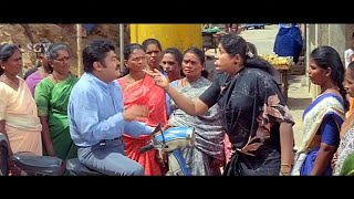 Ladies Strike On Jaggesh For Water | Comedy Scene | Doddanna | Hucchana Maduveli Undone Jana Part-4