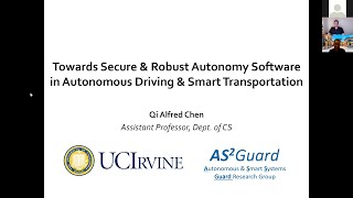 Towards Secure and Robust Autonomy Software in Autonomous Driving and Smart Transportation (QA Chen)