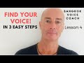 Find Your True Singing Voice in 3 Easy Steps