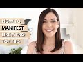 HOW TO MANIFEST LIKE A PRO | LAW OF ATTRACTION | Emma Mumford