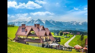 Niesamowite Tatry 2. ПОЛЬСЬКІ ГІРСЬКІ СЕЛА ГОРИ ТАТРИ Bielsko-Biała, Białka Tatrzańska. Polska wieś