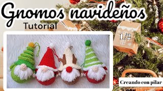 #crochet #gnome Christmas decorations