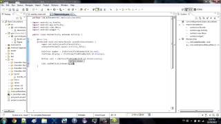 Android Eclipse Tutorial #1 - Building an App From Scratch