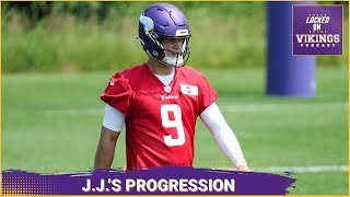 J.J. McCarthy Improves At OTAs & Minicamp