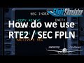 How we use RTE2/SEC FPLN | Real Airline Pilot