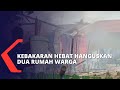 Kebakaran Hebat Hanguskan Rumah Warga di Polewali Mandar, Dua Lansia Terluka