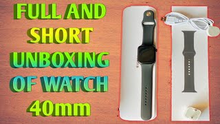 Full unboxing of Iwatch 6 series 44mm (full video)