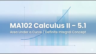MA102- 5.1 - The Area and Distance Problems