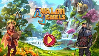 Avalon Jewels Match-3 game teaser - play now