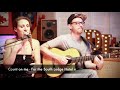 Count on me - single take acoustic cover - D&L duo, Duncan Howlett Guitarist - Bruno Mars