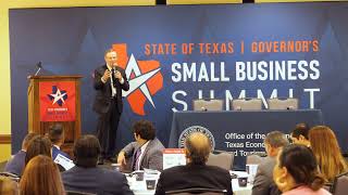 Welcome: Governor's Small Business Summit — McAllen