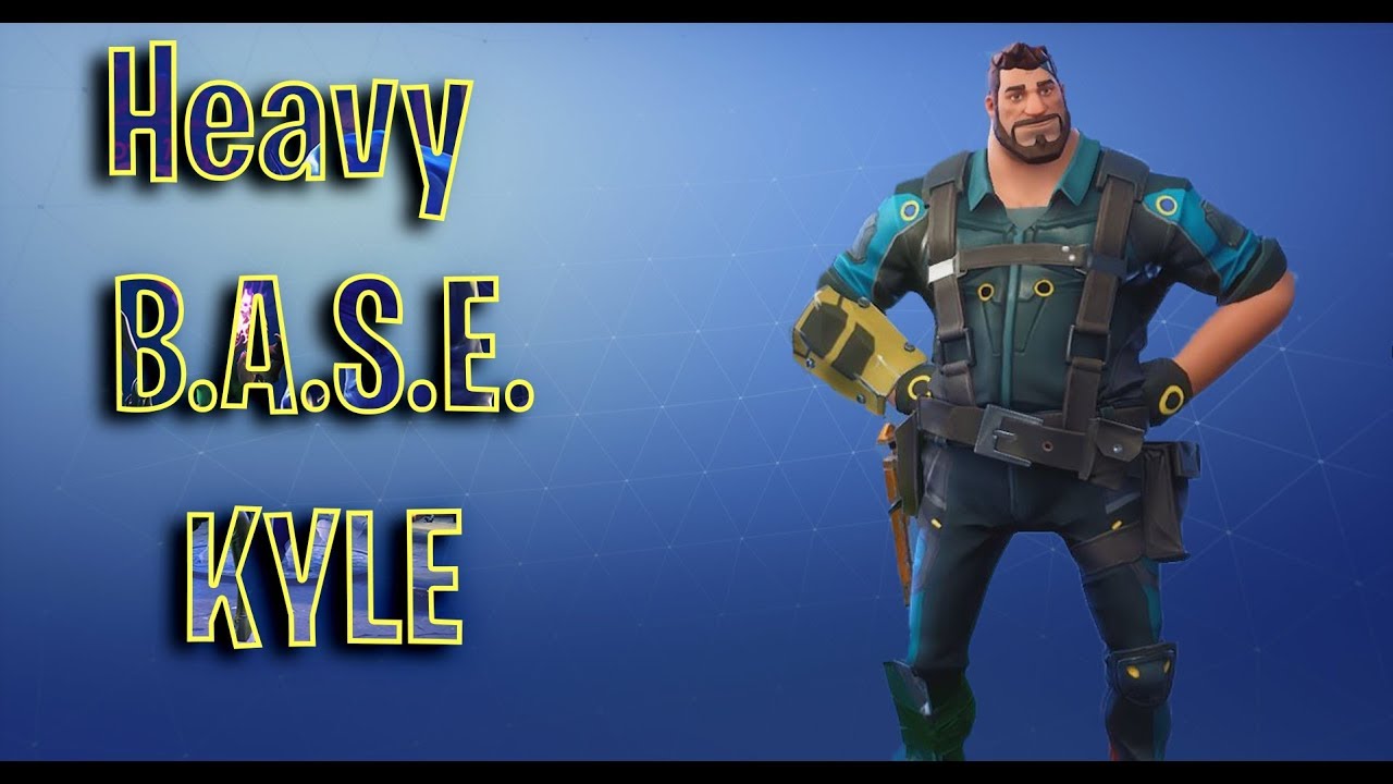 Fortnite Save The World New Hero Heavy Base Kyle - YouTube