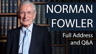 Lord Norman Fowler | Full Address and Q\u0026A | Oxford Union