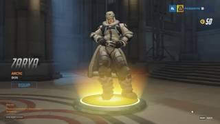 Unboxing Arctic Zarya Legendary Skin - Overwatch