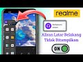 Aliran latar belakang realme tidak muncul |  aliran latar belakang realme