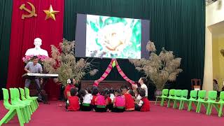 Hoạt động giáo dục âm nhạc 3-4 tuổi( Tiếp cận đa văn hoá). Nghe hát: Inh lả ơi; T/c:Bức tượng hoá đá