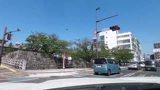 唐津駅から唐津城まで（アルピノ、唐津神社）