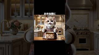 AI猫の作り方をプレゼント中🎁プロフのリンクをチェックしてね　最強のお弁当箱の歌　#AI #AI猫 #猫 #猫動画　#AICat