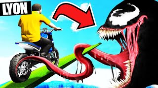 CROSSING THE SUPER VILLAIN BRIDGE ON GTA5!!