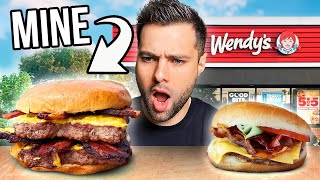 CAR COOKING: Max vs. Baconator (sleepover at Wendy's)