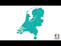 topografie nederland hoofdsteden en provincies i bewegend leren i de fitste school