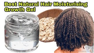 How To Make Oatmeal Gel, best natural hair moisturising gel recipe, super curly shine & hair growth
