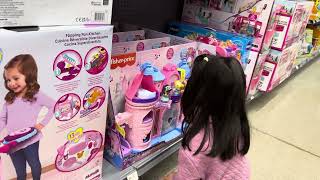 Toy Shopping at Walmart With Lia