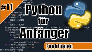 Python für Anfänger | Funktionen, Parameter und return | Deutsch