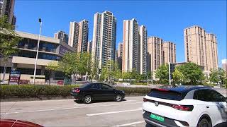 【中山市街景】 西區往石岐🚌翠景道-翠沙路-彩虹大道-北苑食街-員峰橋-青溪路 途經多個住宅屋苑 13/10/2022