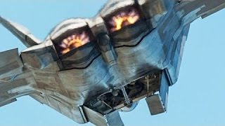 Impressive Close Look at the Best US Fighter Jet   The Superb F 22 Raptor in Action