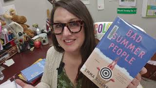 Summer Reading Program 2025 and Adult Fiction Book suggestions for your To-Be-Read pile.
