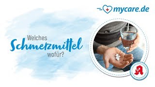 Welches Schmerzmittel wofür?