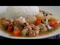 Super Easy One Pot Chinese Style Chicken Stew Recipe 简易独锅焖鸡 Wholesome Chinese Chicken Recipe