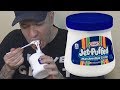 Jet-Puffed Marshmallow Creme Challenge w/ Stone Cold Cameo!!!