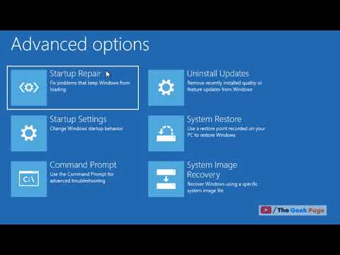 How To Use Automatic Repair To Repair Windows 11 - YouTube