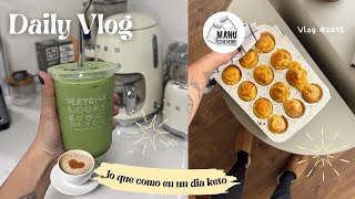 🍳MEAL PREP DE DESAYUNO PARA LA SEMANA | LO QUE COMO EN UN DIA KETO | VLOG 1693 | Manu Echeverri