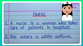 10 Lines Essay On Nurse In English/Essay On Nurse/10 Lines On Nurse/International Nurses Day l