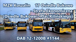 MZK Koszalin - DAB 12-1200B #1144, linia 17