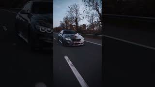 Hard drift away from bmw m4 on highway road runing and speed up #sports #trending #bmw #sound#shorts